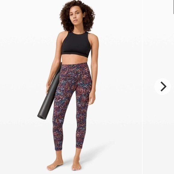 Lululemon align pant 11 25” foliage‎ overlay multi 4 - Picture 1 of 13